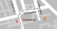 Схема проезда в АрендаАвто-вли